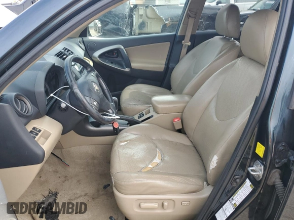 2010 Toyota RAV4 Limited with VIN 2T3DK4DV1AW028637, listed as a Copart auction lot 57442965 with 291,472 mi miles and Salvage title. Bid and sale history available at DreamBid. Image 7.