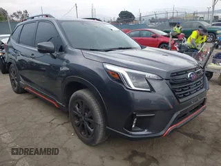 2024 Subaru Forester Special Sports with VIN JF2SKAGC3RH422322, listed as a IAAI auction lot 42427162 with 18,283 mi miles and . Bid and sale history available at DreamBid. Image 1.