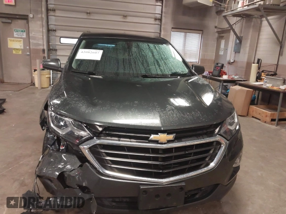 2018 Chevrolet Equinox LT with VIN 3GNAXJEVXJS609060, listed as a IAAI auction lot 42082607 with 75,987 mi miles. Bid and sale history available at carsss.com. Image 12.