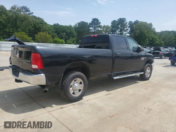 2018 Ram 2500 Tradesman with VIN 3C6UR5HJ4JG117571, listed as a Copart auction lot 56038675 with 65,094 mi miles and Salvage title. Bid and sale history available at DreamBid. Image 3.