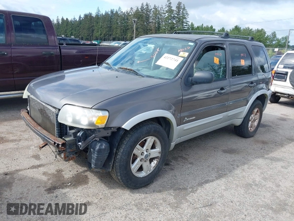 2006 Ford Escape Hybrid with VIN 1FMCU96HX6KC96124, listed as a IAAI auction lot 42272741 with Not provided miles and . Bid and sale history available at DreamBid. Image 2.