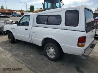 1996 Ford Ranger XL with VIN 1FTCR10A1TUD90931, listed as a Copart auction lot 51350215 with 96,759 mi miles and Salvage Title. Bid and sale history available at carsss.com. Image 2.