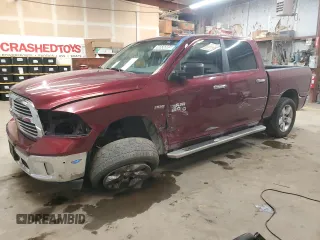 2018 Ram 1500 Big Horn with VIN 3C6RR6LT5JG171224, listed as a Copart auction lot 46656885 with 145,174 mi miles and Clean Title. Bid and sale history available at carsss.com. Image 1.