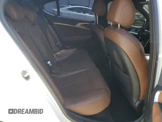 2020 Genesis G70 2.0T with VIN KMTG34LA5LU064227, listed as a Copart auction lot 59328375 with 77,287 mi miles and Salvage title. Bid and sale history available at DreamBid. Image 10.