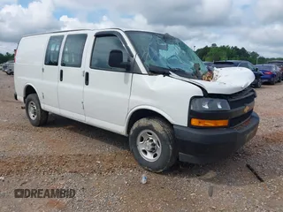 2019 Chevrolet Express Cargo с VIN 1GCWGAFG7K1372805, выставлен на аукционе IAAI как лот 42428224 с пробегом 23 949 миль миль и . История ставок и продаж доступна на DreamBid. Изображение 1.