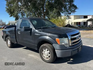 2013 Ford F-150 XL with VIN 1FTMF1CM7DFE09796, listed as a Copart auction lot 83859124 with 67,872 mi miles and Clean title. Bid and sale history available at DreamBid. Image 1.