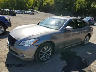 2012 Infiniti M with VIN JN1BY1AR0CM391221, listed as a Copart auction lot 71058034 with 229,366 mi miles and Clean Title. Bid and sale history available at DreamBid. Image 1.