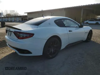 2013 Maserati GranTurismo Sport with VIN ZAM45VLA1D0071343, listed as a Copart auction lot 78357974 with 0 mi miles and Salvage Title. Bid and sale history available at carsss.com. Image 3.