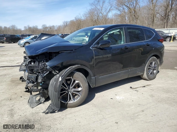 2022 Honda CR-V EX-L with VIN 5J6RW2H81NA012407, listed as a Copart auction lot 50510945 with 13,549 mi miles and Salvage Title. Bid and sale history available at carsss.com. Image 1.