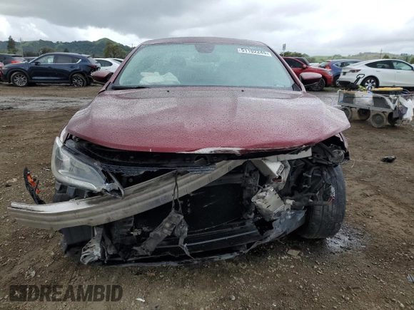 2015 Chrysler 200 Limited with VIN 1C3CCCAB2FN628387, listed as a Copart auction lot 51102245 with 124,300 mi miles and Salvage Title. Bid and sale history available at DreamBid. Image 5.