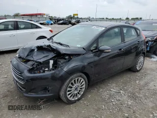 2015 Ford Fiesta Titanium z VIN 3FADP4FJ1FM209120, wystawiony jako Copart lot #62906534 z przebiegiem 104 463 mil mil oraz Szkoda całkowita • Salvage title. Historia ofert i sprzedaży dostępna na DreamBid. Obrazek 1.