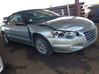 2004 Chrysler Sebring LXi with VIN 1C3EL55R54N338136, listed as a IAAI auction lot 41980206 with 98,572 mi miles and . Bid and sale history available at DreamBid. Image 1.