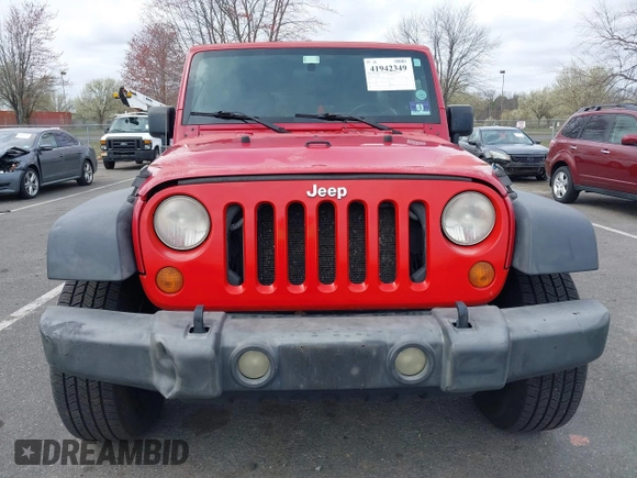 2007 Jeep Wrangler Unlimited X with VIN 1J4GA39197L120665, listed as a IAAI auction lot 41942349 with 189,860 mi miles and . Bid and sale history available at DreamBid. Image 12.