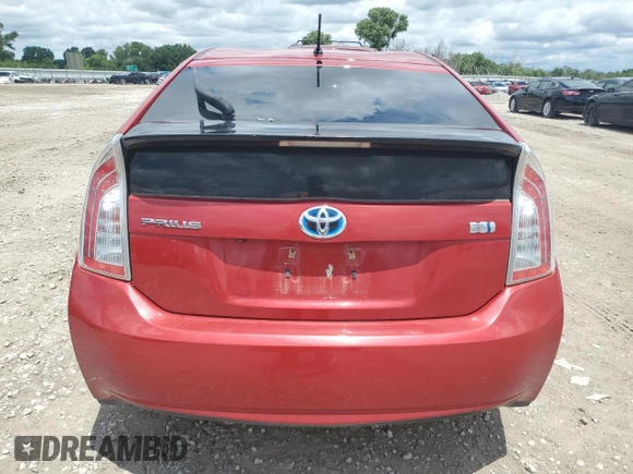 2015 Toyota Prius Four with VIN JTDKN3DU6F0439835, listed as a Copart auction lot 62908815 with 150,220 mi miles and Salvage title. Bid and sale history available at DreamBid. Image 6.