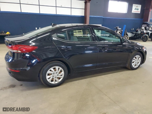 2017 Hyundai Elantra SE with VIN 5NPD74LF6HH105788, listed as a Copart auction lot 54549315 with 142,881 mi miles and Clean Title. Bid and sale history available at carsss.com. Image 3.