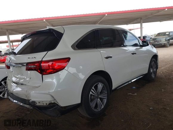 2019 Acura MDX with VIN 5J8YD3H30KL008917, listed as a IAAI auction lot 41725448 with 103,644 mi miles and . Bid and sale history available at DreamBid. Image 4.