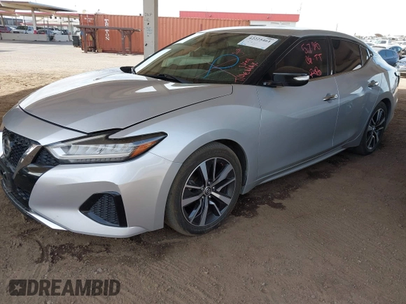 2020 Nissan Maxima SV z VIN 1N4AA6CV8LC361190, wystawiony jako IAAI lot #42225461 z przebiegiem 102 879 mil mil oraz . Historia ofert i sprzedaży dostępna na DreamBid. Obrazek 2.
