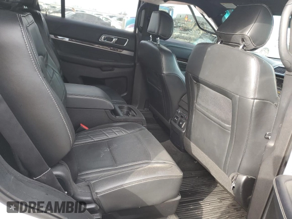 2016 Ford Explorer Platinum with VIN 1FM5K8HT3GGC56465, listed as a Copart auction lot 85738504 with 98,290 mi miles and Salvage Title. Bid and sale history available at DreamBid. Image 12.