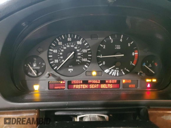 2003 BMW 5 Series 540iA with VIN WBADN63463GN88676, listed as a Copart auction lot 71053844 with 150,014 mi miles and Clean Title. Bid and sale history available at carsss.com. Image 9.