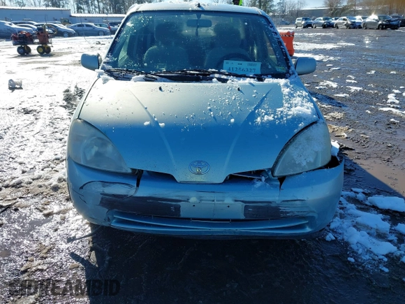 2002 Toyota Prius with VIN JT2BK18UX20057513, listed as a IAAI auction lot 41256327 with 225,549 mi miles. Bid and sale history available at carsss.com. Image 12.