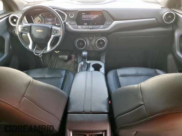 2020 Chevrolet Blazer LT with VIN 3GNKBDR46LS665005, listed as a Copart auction lot 58435965 with 181,120 mi miles and Salvage title. Bid and sale history available at DreamBid. Image 8.