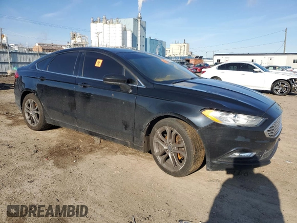 2017 Ford Fusion SE with VIN 3FA6P0H74HR331866, listed as a Copart auction lot 87373214 with 0 mi miles and Non Repairable. Bid and sale history available at carsss.com. Image 4.