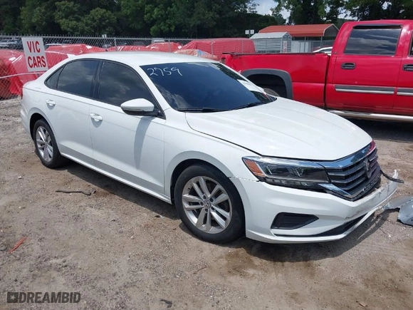 2020 Volkswagen Passat 2.0T S with VIN 1VWAA7A35LC012759, listed as a IAAI auction lot 39909072 with 50,690 mi miles. Bid and sale history available at carsss.com. Image 1.