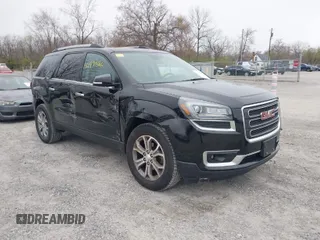2016 GMC Acadia SLT with VIN 1GKKRRKD5GJ107802, listed as a IAAI auction lot 41999466 with 68,269 mi miles. Bid and sale history available at carsss.com. Image 1.