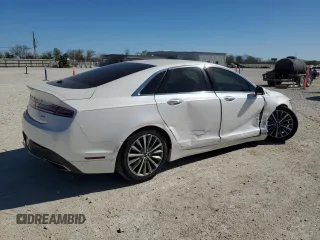 2017 Lincoln MKZ Premiere with VIN 3LN6L5A98HR665781, listed as a Copart auction lot 50019335 with 36,117 mi miles and Salvage title. Bid and sale history available at DreamBid. Image 3.