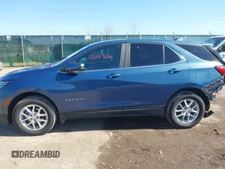 2024 Chevrolet Equinox LT with VIN 3GNAXUEGXRL329504, listed as a IAAI auction lot 42043209 with 7,000 mi miles and . Bid and sale history available at DreamBid. Image 14.