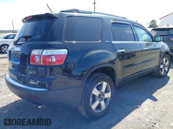 2010 GMC Acadia SLT1 with VIN 1GKLVMED7AJ231527, listed as a IAAI auction lot 41877248 with 148,072 mi miles. Bid and sale history available at carsss.com. Image 4.