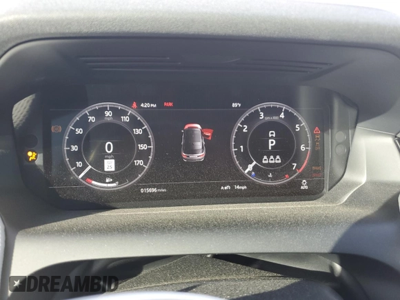 2020 Land Rover Discovery with VIN SALCM2GX5LH841570, listed as a Copart auction lot 41431113 with 15,696 mi miles and . Bid and sale history available at DreamBid. Image 9.