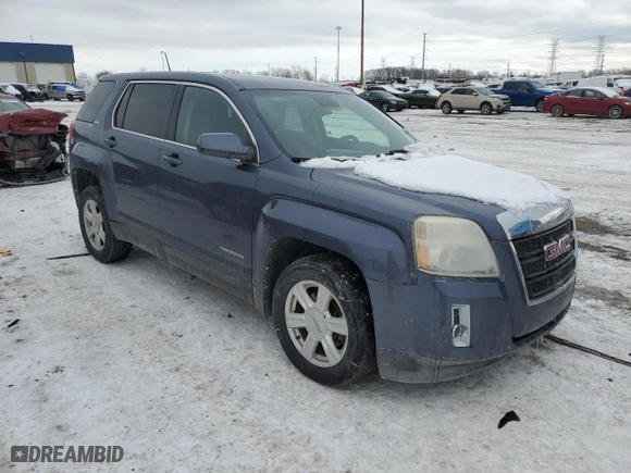 2014 GMC Terrain SLE with VIN 2GKALMEK7E6170856, listed as a Copart auction lot 45985775 with 129,613 mi miles and Clean Title. Bid and sale history available at carsss.com. Image 4.