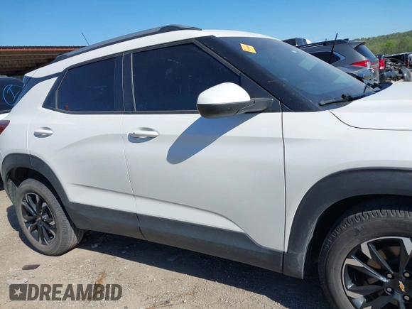 2021 Chevrolet TrailBlazer LT with VIN KL79MPSL1MB165042, listed as a IAAI auction lot 42014075 with 97,899 mi miles and . Bid and sale history available at DreamBid. Image 13.