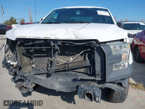 2016 Ford F-150 XL with VIN 1FTEX1C87GKD33643, listed as a IAAI auction lot 41837905 with 105,353 mi miles and . Bid and sale history available at carsss.com. Image 6.