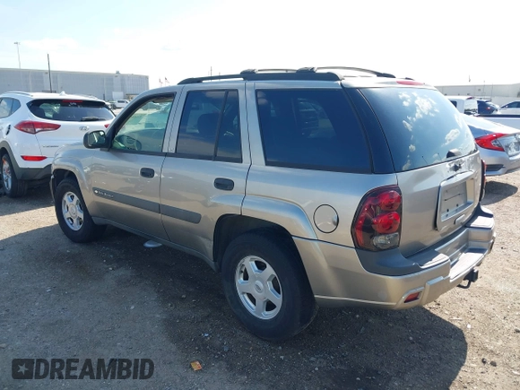 2003 Chevrolet TrailBlazer LS with VIN 1GNDS13S732225286, listed as a IAAI auction lot 42091982 with 283,517 mi miles. Bid and sale history available at carsss.com. Image 3.