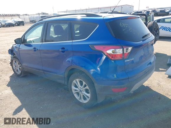 2017 Ford Escape SE with VIN 1FMCU9G97HUB23742, listed as a IAAI auction lot 41899935 with 150,524 mi miles. Bid and sale history available at carsss.com. Image 3.