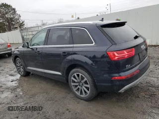 2017 Audi Q7 Premium Plus with VIN WA1LAAF74HD013210, listed as a Copart auction lot 49337825 with 82,450 mi miles and Salvage Title. Bid and sale history available at DreamBid. Image 2.