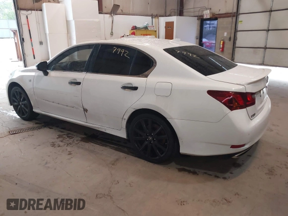 2015 Lexus GS 350 with VIN JTHCE1BL7FA000588, listed as a IAAI auction lot 42417992 with 134,063 mi miles and . Bid and sale history available at DreamBid. Image 3.