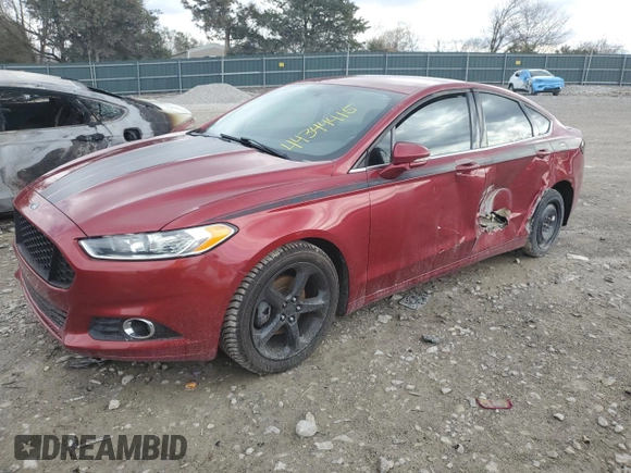 2016 Ford Fusion SE with VIN 3FA6P0HD6GR287227, listed as a Copart auction lot 44344415 with 81,938 mi miles and Salvage Title. Bid and sale history available at DreamBid. Image 1.