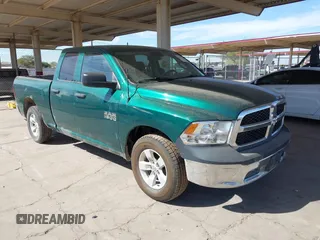 2018 Ram 1500 Tradesman с VIN 1C6RR6FG9JS314554, выставлен на аукционе IAAI как лот 41582200 с пробегом 198 065 миль миль и . История ставок и продаж доступна на DreamBid. Изображение 1.