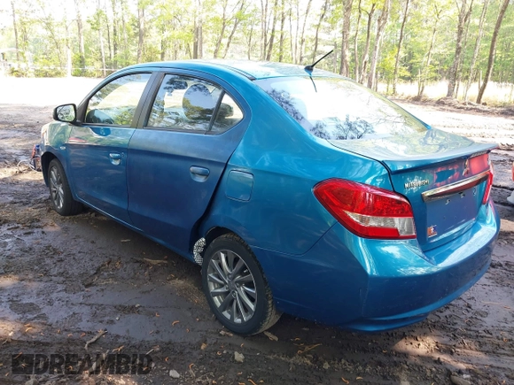 2017 Mitsubishi Mirage G4 SE with VIN ML32F4FJ5HH000686, listed as a IAAI auction lot 42057980 with 81,067 mi miles. Bid and sale history available at carsss.com. Image 3.