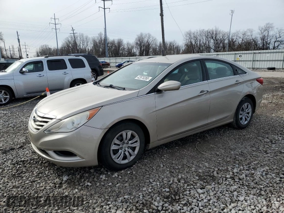2011 Hyundai Sonata GLS with VIN 5NPEB4AC2BH061548, listed as a Copart auction lot 42975265 with 130,491 mi miles and Clean Title. Bid and sale history available at carsss.com. Image 1.