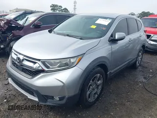 2017 Honda CR-V EX-L with VIN 7FARW1H82HE005837, listed as a IAAI auction lot 41792823 with 182,197 mi miles. Bid and sale history available at carsss.com. Image 2.