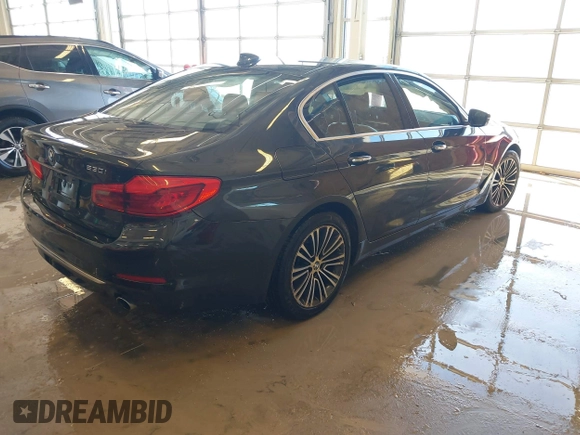 2018 BMW 5 Series 530i xDrive with VIN WBAJA7C55JWA73459, listed as a IAAI auction lot 41634921 with 64,759 mi miles and . Bid and sale history available at DreamBid. Image 4.