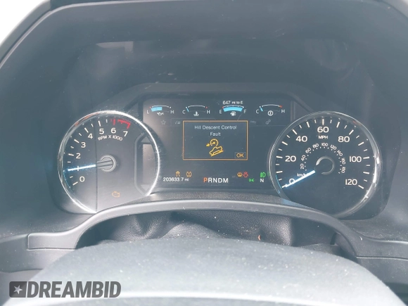 2018 Ford F-150 XL with VIN 1FTEW1E56JKC02331, listed as a IAAI auction lot 42554412 with 203,633 mi miles and . Bid and sale history available at DreamBid. Image 7.