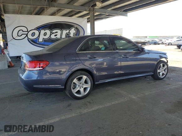 2014 Mercedes-Benz E 350 Sport with VIN WDDHF5KB2EA943012, listed as a Copart auction lot 61136245 with 53,502 mi miles and Salvage title. Bid and sale history available at DreamBid. Image 3.