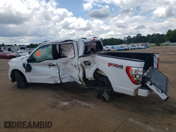2022 Ford F-150 XL с VIN 1FTEW1EP4NKD37962, выставлен на аукционе Copart как лот 56134485 с пробегом 110 185 миль миль и Списание • Salvage title. История ставок и продаж доступна на DreamBid. Изображение 2.