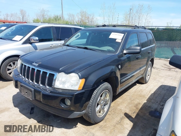 2006 Jeep Grand Cherokee Limited with VIN 1J4HR58N26C317155, listed as a IAAI auction lot 42103881 with 125,341 mi miles. Bid and sale history available at carsss.com. Image 2.