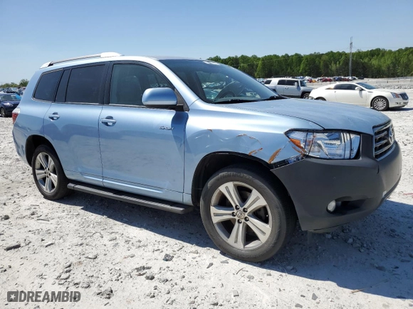 2008 Toyota Highlander Sport with VIN JTEDS43A082003399, listed as a Copart auction lot 53310785 with 310,531 mi miles and Clean Title. Bid and sale history available at carsss.com. Image 4.